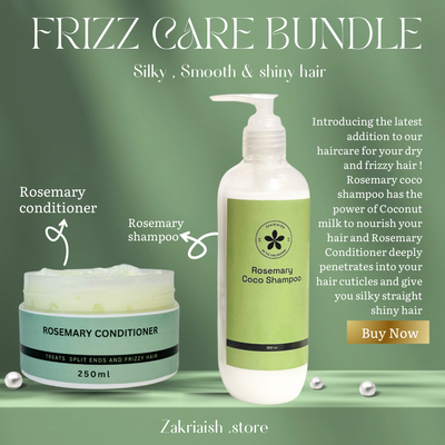 Frizz Care Bundle ( Shampoo + Conditioner)  ✨